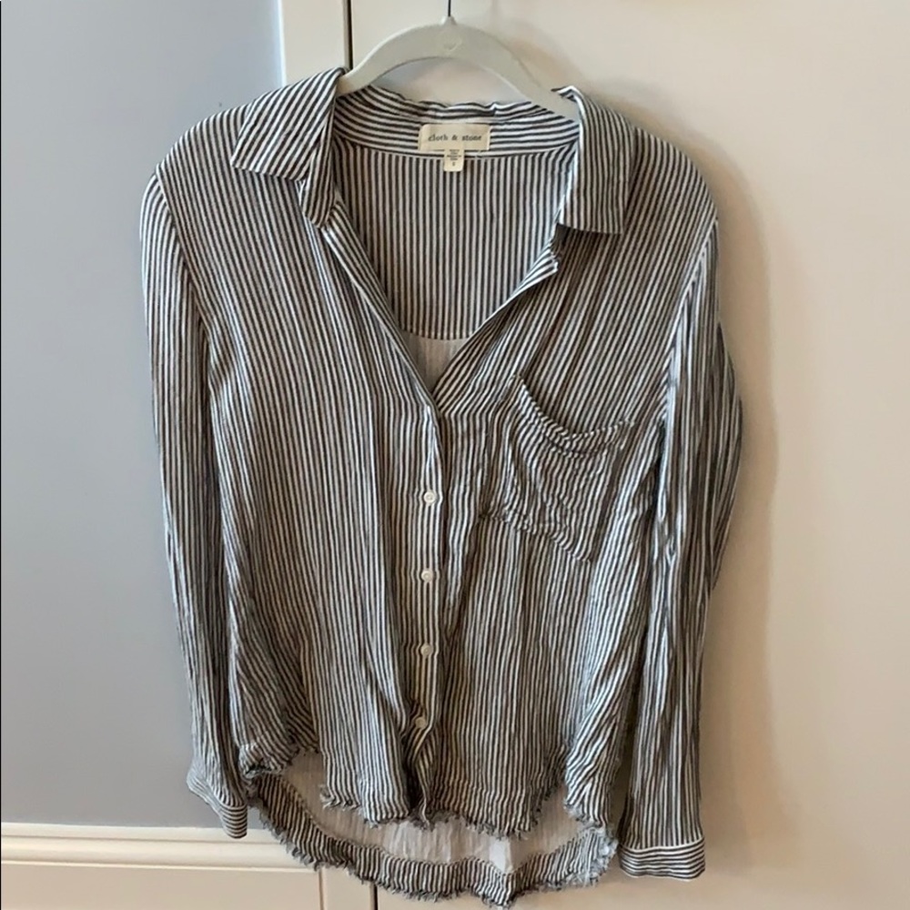 Anthropologie button down long sleeve